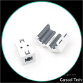 NiZn Soft Magnet Clip-on Ferrite Core para cabos de linha